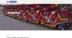 Desktop Screenshot of maniar.com